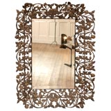 Cast Iron Filigris Miror