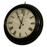 Large Black Gallery Clock