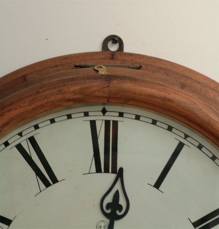 Wood Massive Gallery Clock