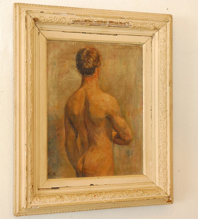 Male Nude Oil Painting