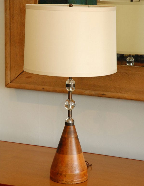 Large Art Deco table lamp