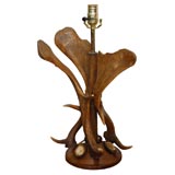 Unique Elk Horn Table Lamp