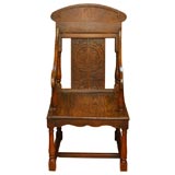 A English Carved Arm Chair, Circa 1760