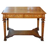 Moorish Style Bone Inlay Table