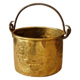 Antique Brass coal bucket