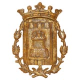 Giltwood Plaque/Crest (GMD#2250)