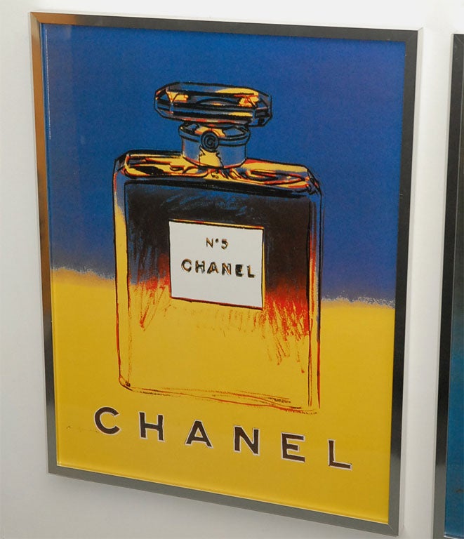 French Chanel Prints by Andy Warhol