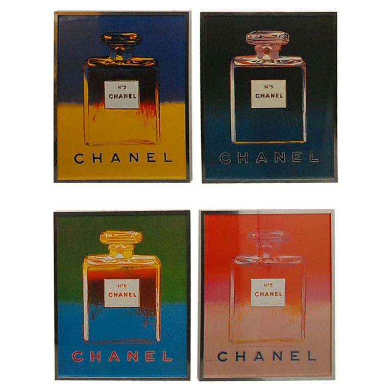Chanel Prints by Andy Warhol