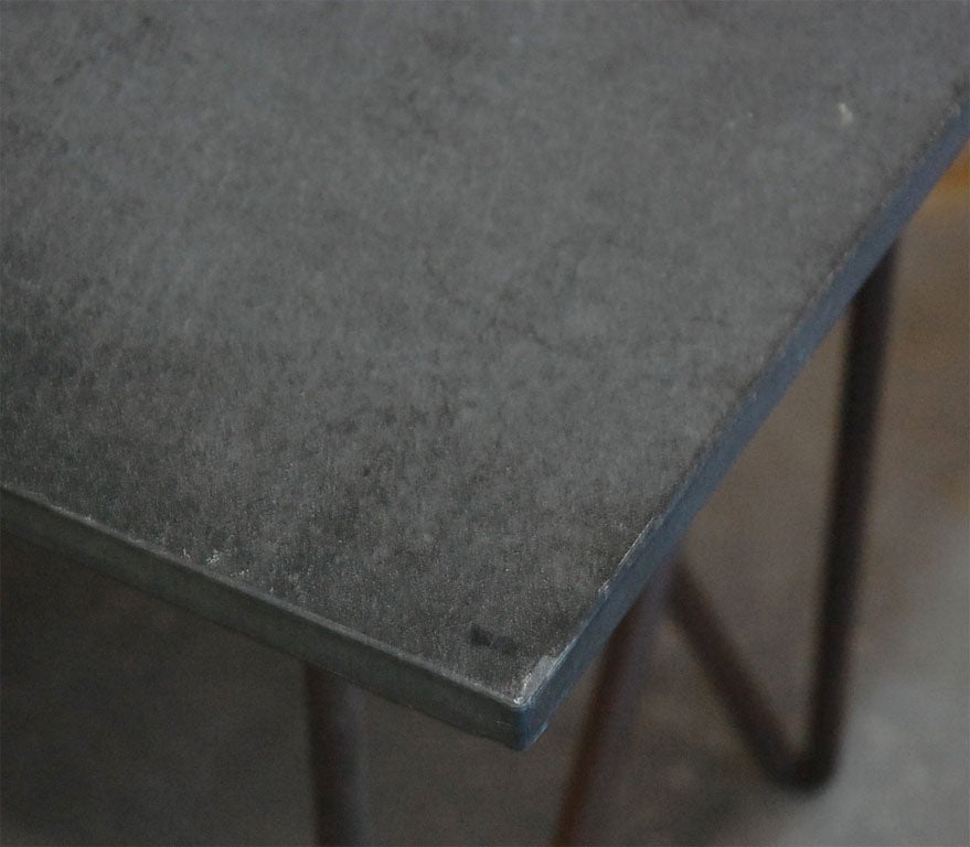 Granite Top Desk In Good Condition In Los Angeles, CA