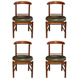 Set of Two Dining Chairs by Glenn of California