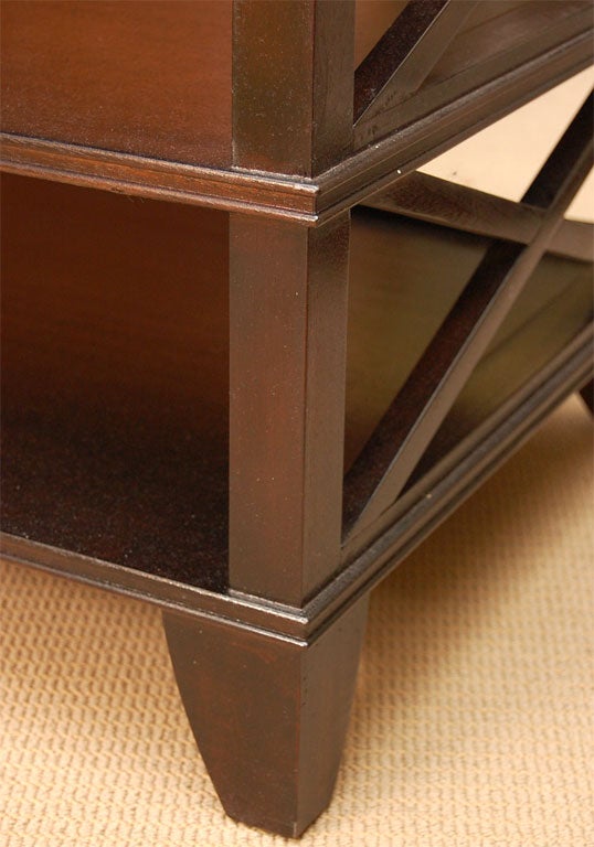 Manhattan End Table Brown For Sale 1