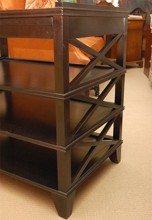 Manhattan End Table Brown For Sale 2