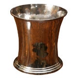 Sterling silver champagne bucket signed Ortega.