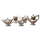 Sterling silver tea and coffee set. Gorham