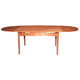 Oval Rosewood Dining Table