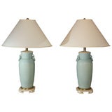 Pair of Jar Lamps