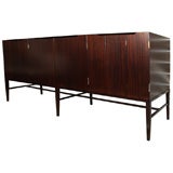 1960's 8 Door Sideboard on Solid Tapered Leg Base