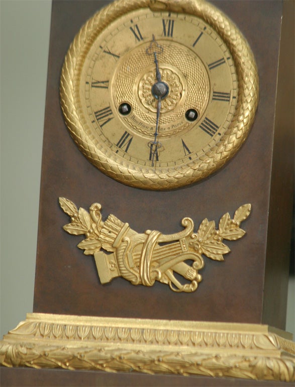 French Empire Clock