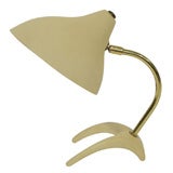 Cream Table Lamp by Louis Kalff