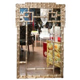 Greek Key "Bamboo" Mirror