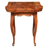 Antique 19th Century Marquetry Game Table