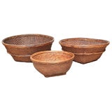 Rattan Weave Baskets