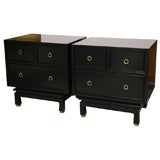 Pair of Mid Century Bedside Chests by Martinsville