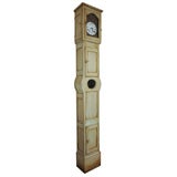 French Provencial Painted Pine Tall Clock
