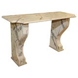 Large Marble Console Table