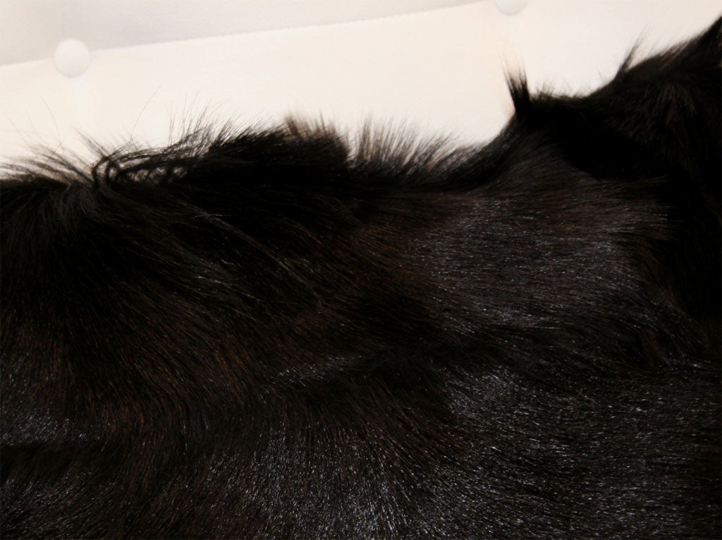 Goat Fur Pillow 1