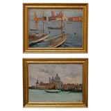Pair of Venice Paintings