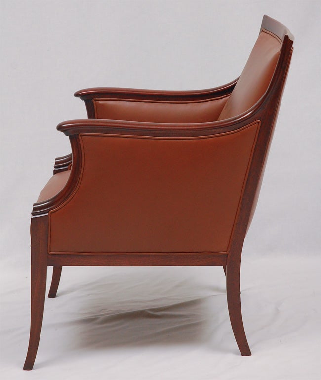 Frits Henningsen arm chair.   Store formerly known as ARTFUL DODGER INC