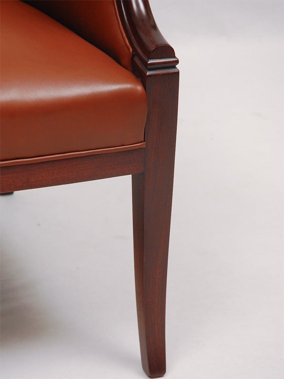 Mid-20th Century Frits Henningsen Arm Chair For Sale