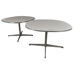 Pair of Fritz Hanson Tables Made in Denmark Designed by Bruno Mathsson