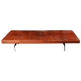 Poul Kjaerholm PK80 Daybed in brown leather
