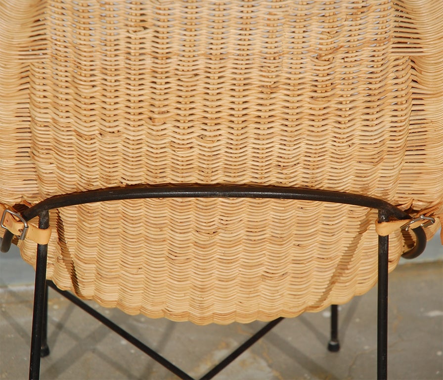 Rare Wicker Chair by  Horlin Holmquist 4