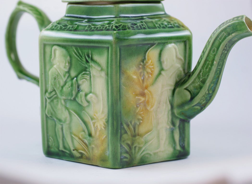 Wedgwood-Whieldon Teapot For Sale 1