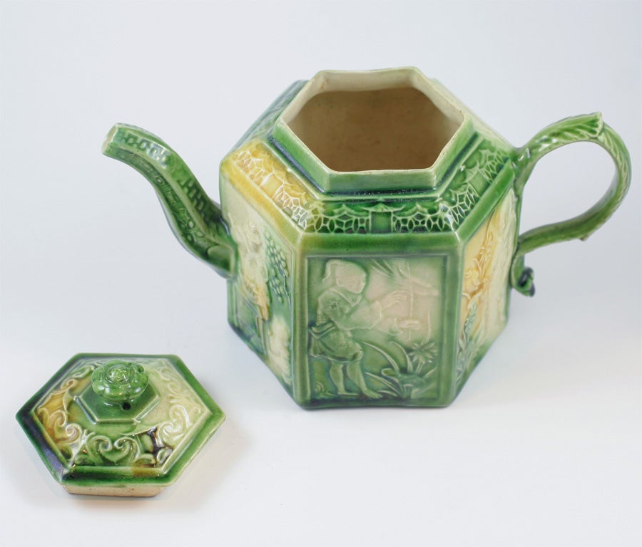 Wedgwood-Whieldon Teapot For Sale 4