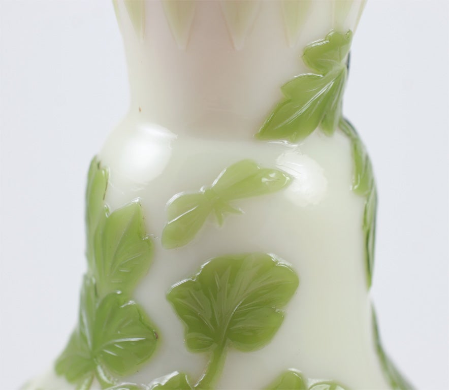 Thomas Webb & Sons Cameo Glass Vase For Sale 1