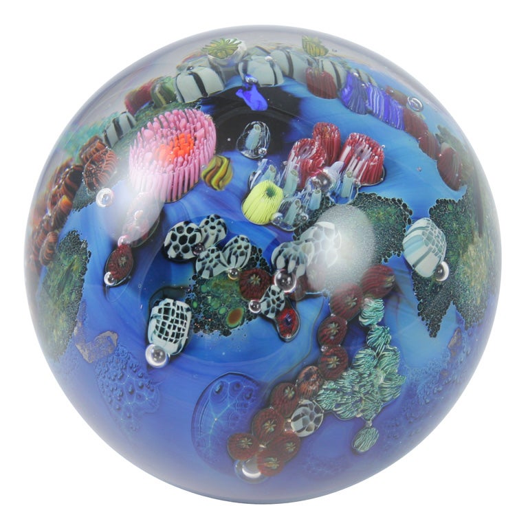 Planet Paperweights Josh Simpson Magnum