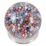 Antique Baccarat Millefiori Paperweight