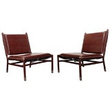 Pair of Chairs by Jacques Quinet