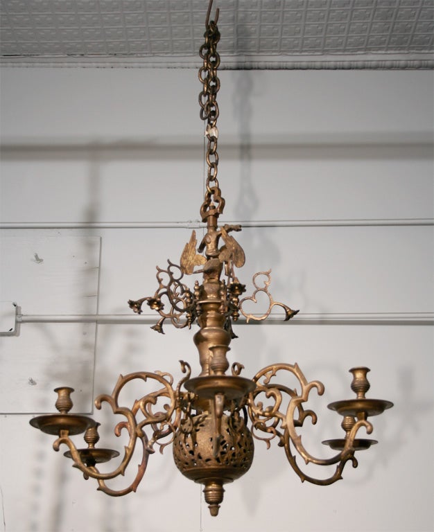 Pierced Ball Chandelier