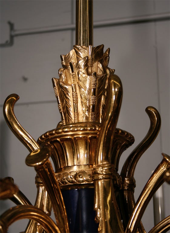 Hunting Horn Chandelier 2