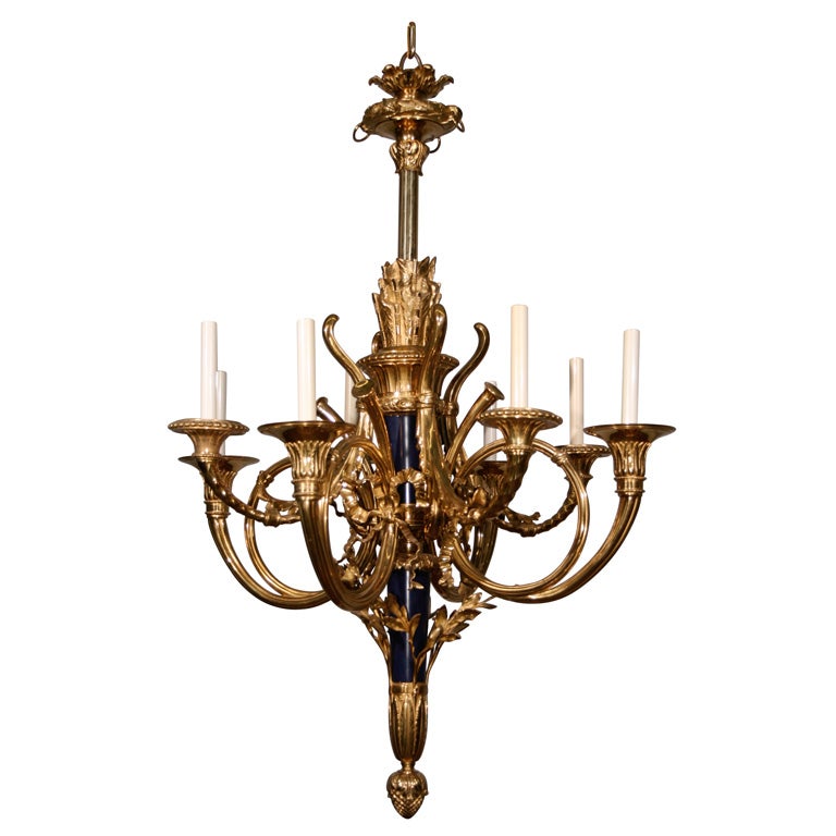 Hunting Horn Chandelier