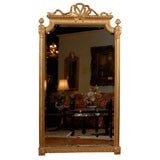 19th Century French Gilt-wood Louis XVI Style Mirror
