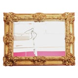 18th century Reverse Mirror Frame