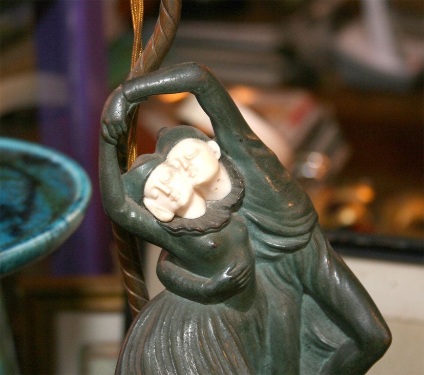 Art Deco Bronze Sculpture by Tereszczuk In Excellent Condition For Sale In Water Mill, NY