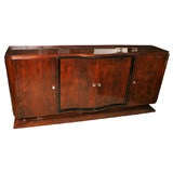 French Art Deco Exotic Rosewood Buffet/ Sideboard/ Credenza