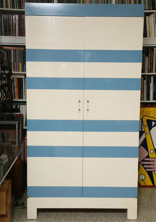 Great Armoire with lucite handles designed by the owner<br />
 of Sirmos